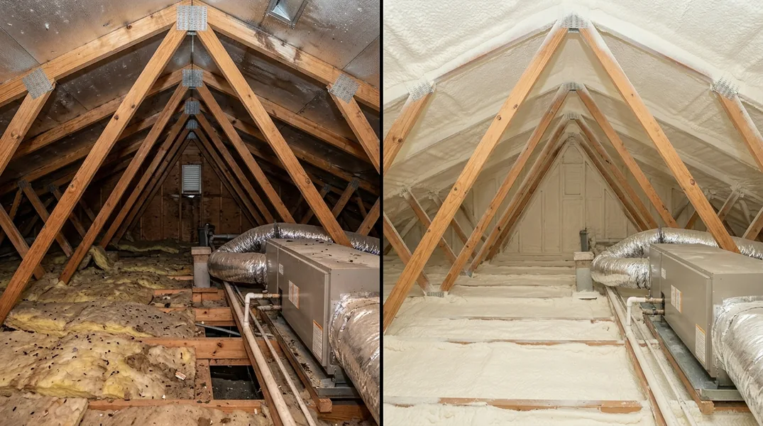 Result spray foam insulation in Miami - Miami Spray Foam Insulation