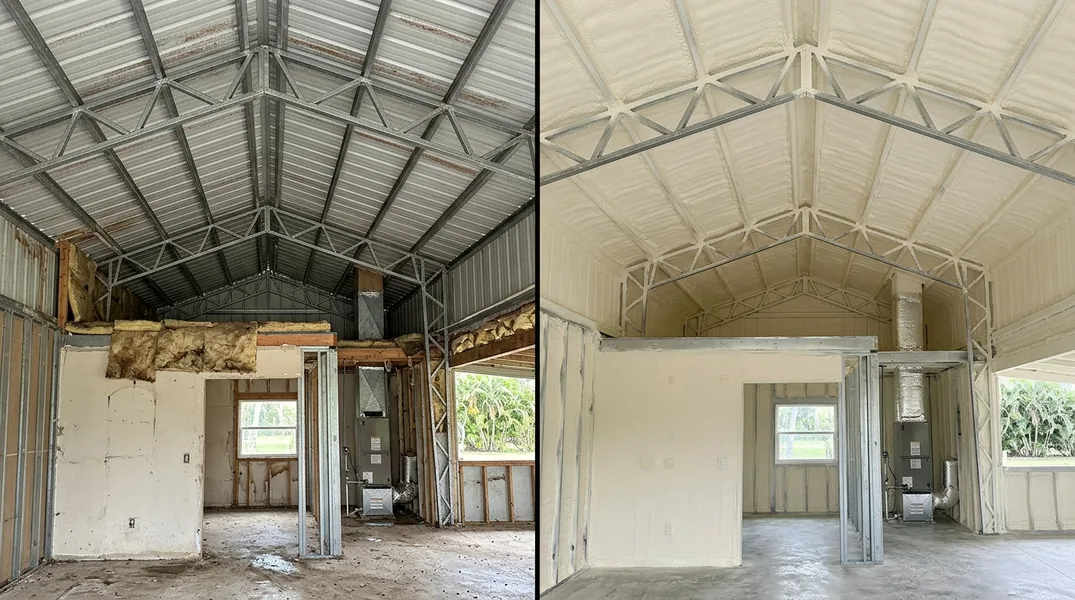 Result spray foam insulation in Miami - Miami Spray Foam Insulation